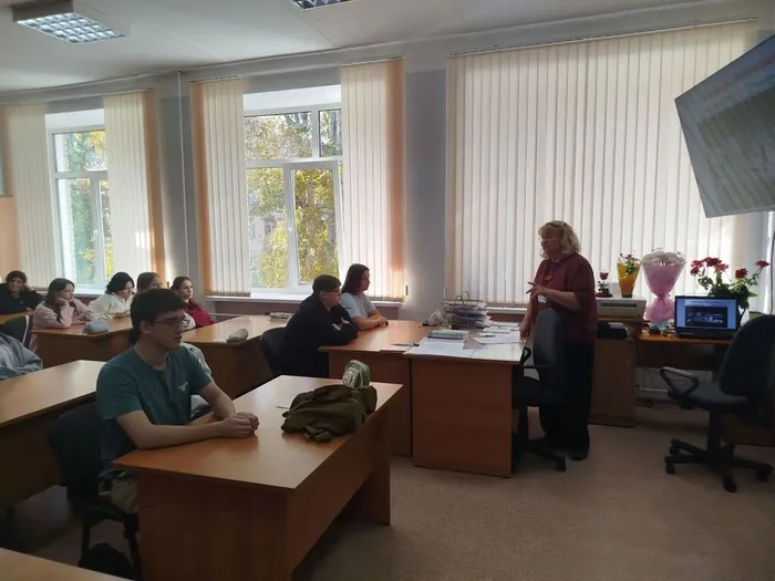 Патриотический урок для студентов СПК