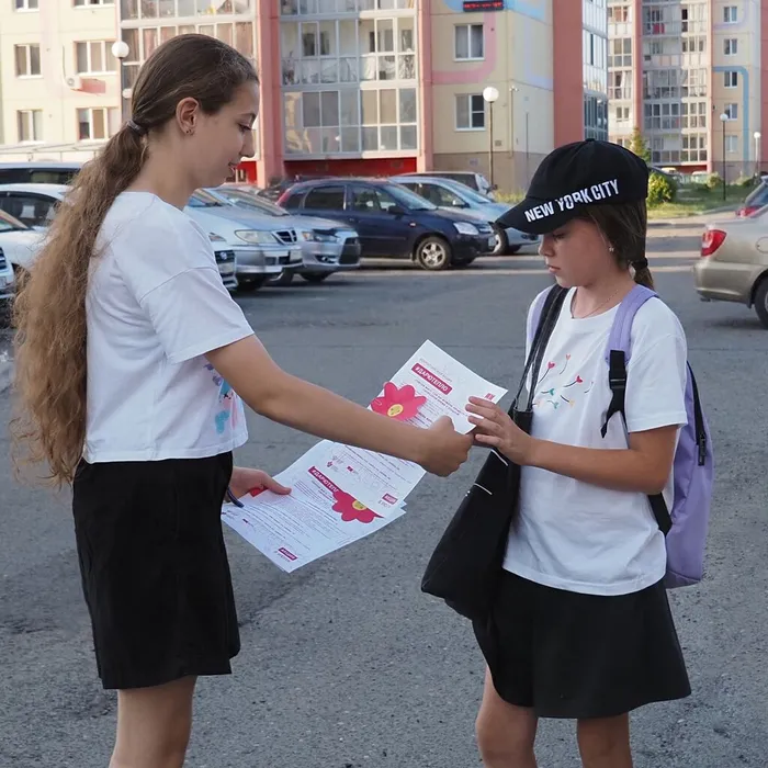 Участник акции "Дарю тепло"