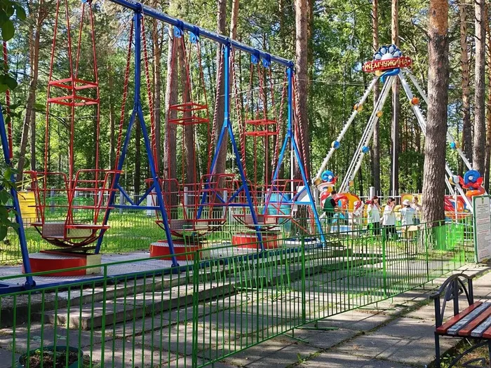 Аттракционы в Природном парке