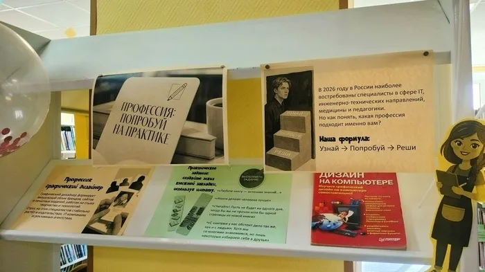 Выставка «Профессия: попробуй на практике»