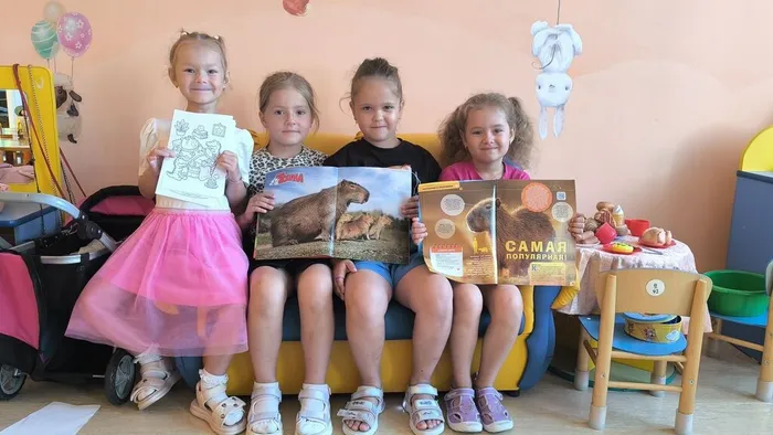 Doshkol`niki na zanyatii Kapibarin den` (1)
