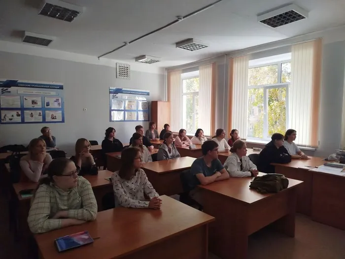 Патриотический урок для студентов СПК
