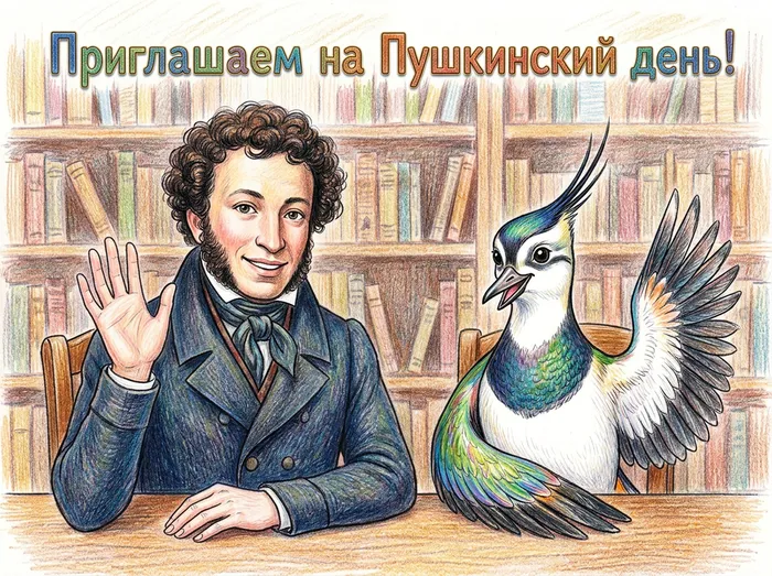 Пушкин и Чибис копия