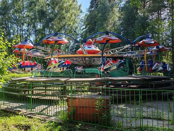 Аттракционы в Природном парке